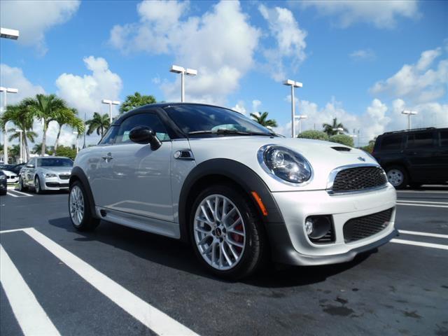 The John Cooper Works MINI Cooper is a luxury car for sale at the MINI dealership in West Palm Beach
