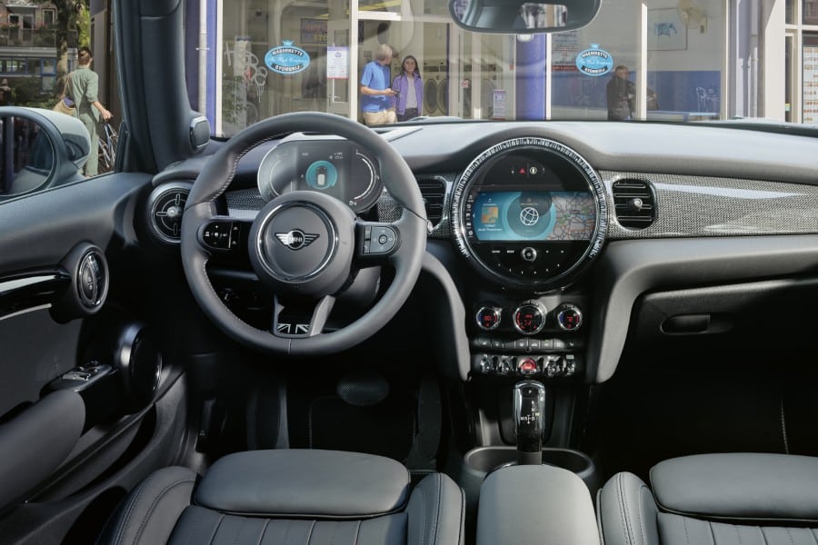 Mini Cooper F56 Interior Dash View